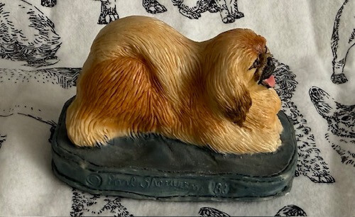 Charmstone pekingese dog - charmstone,